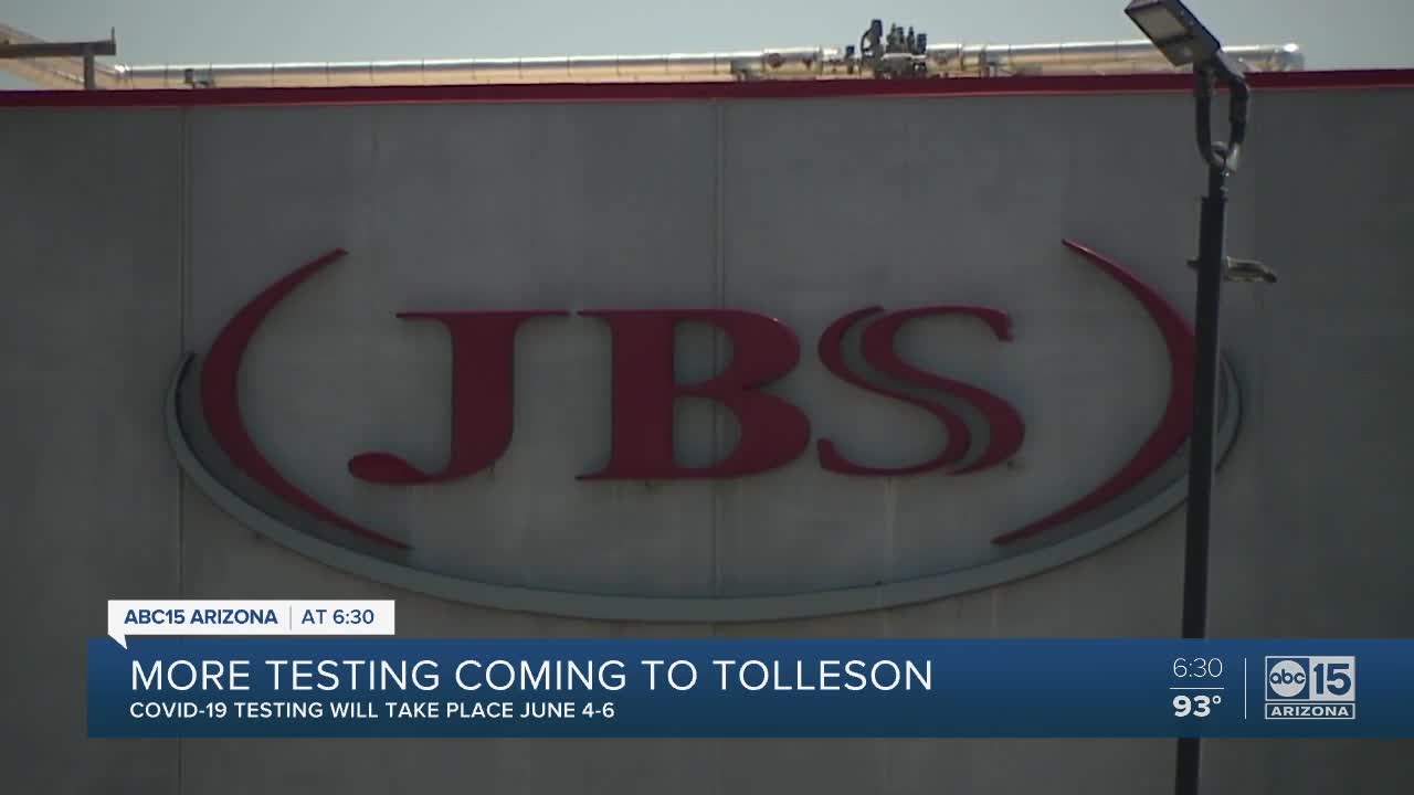 JBS in Tolleson turns down coronavirus testing help citing other option