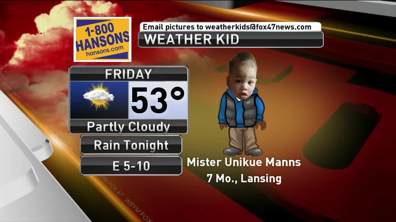 Weather Kid - Mister Unikue Manns - 3/29/19