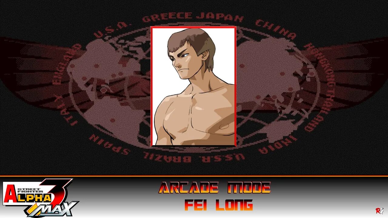 Street Fighter: Alpha 3 Max: Arcade Mode - Fei Long