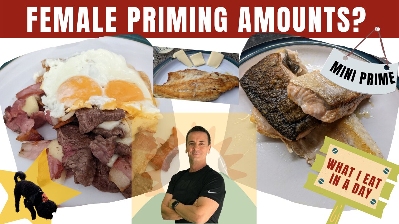 Female Priming Amounts? (What I Eat in a Day)