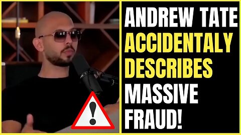 Andrew Tate Accidentally Reveals His Massive Fraud!