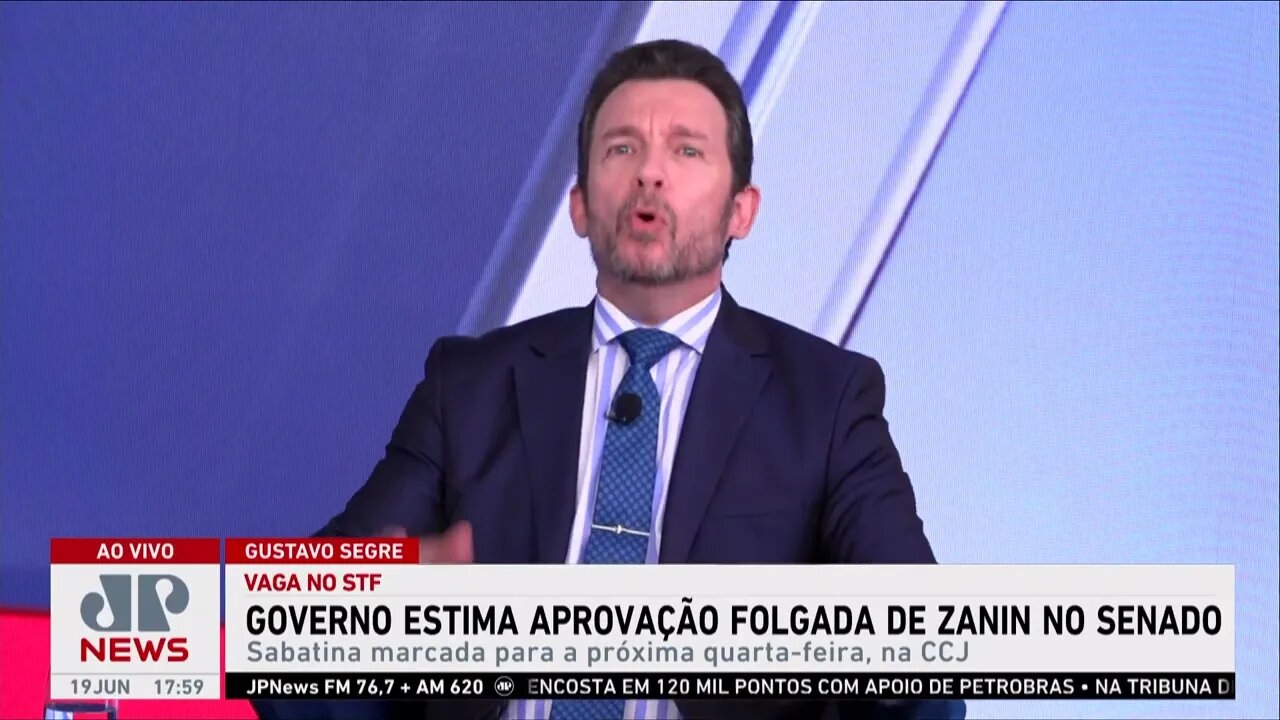 Governo estima aprovação tranquila de Cristiano Zanin ao STF pelo Senado