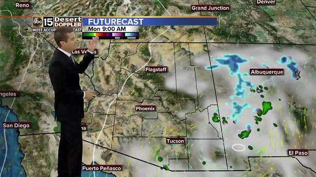 Storm system expected to bring rain to the Valley