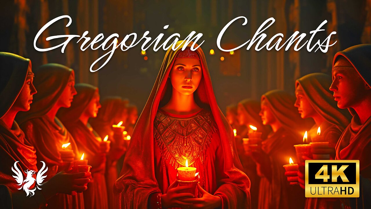 🎶 Gregorian Chants For The Divine Mother 🙏 Angelic Music 🔥 432Hz in 4K