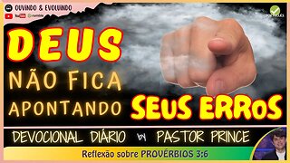 DEUS NÃO APONTA O DEDO PARA NINGUÉM! | Pastor Joseph Prince - Devocional | EVANGELHO DA GRAÇA