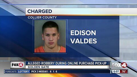 Alleged robbery during online purchase pickup in Golden Gate