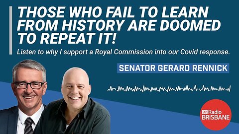 Senator Rennick discusses why he supports a Royal Commission into the Covid response on ABC - 8.8.23