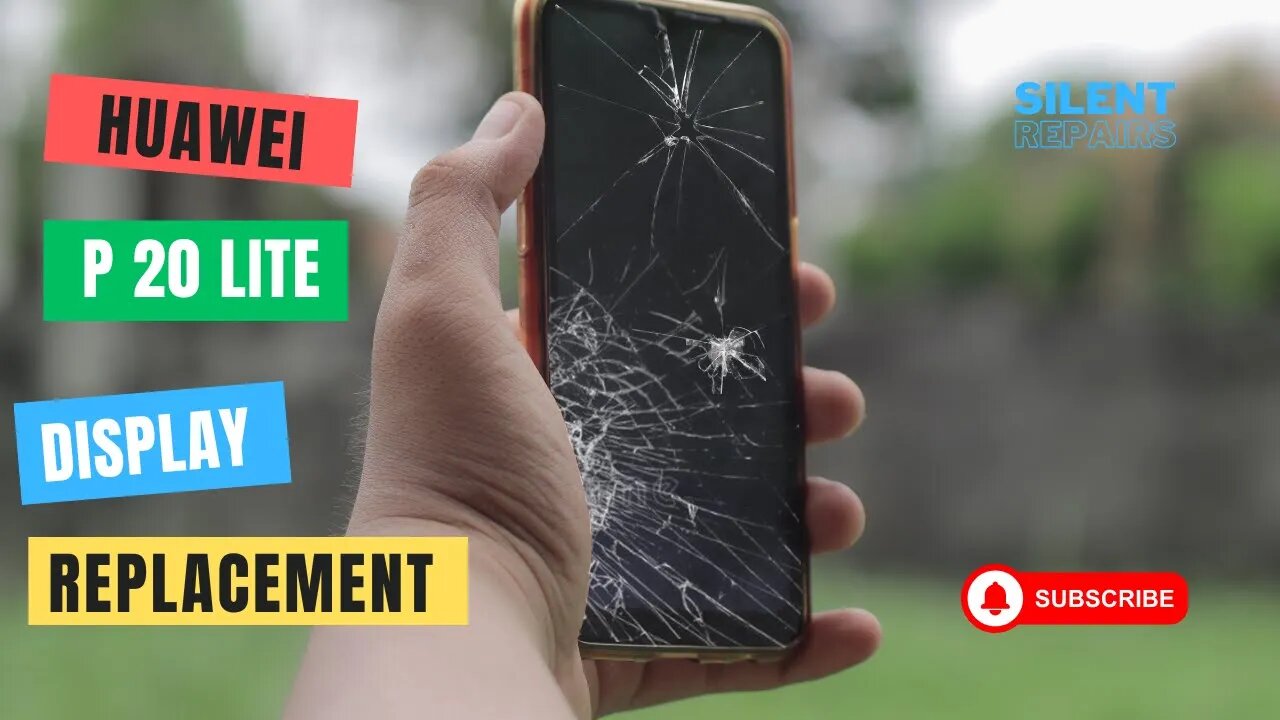 Huawei P20 Lite | Screen repair | Display replacement | Repair video