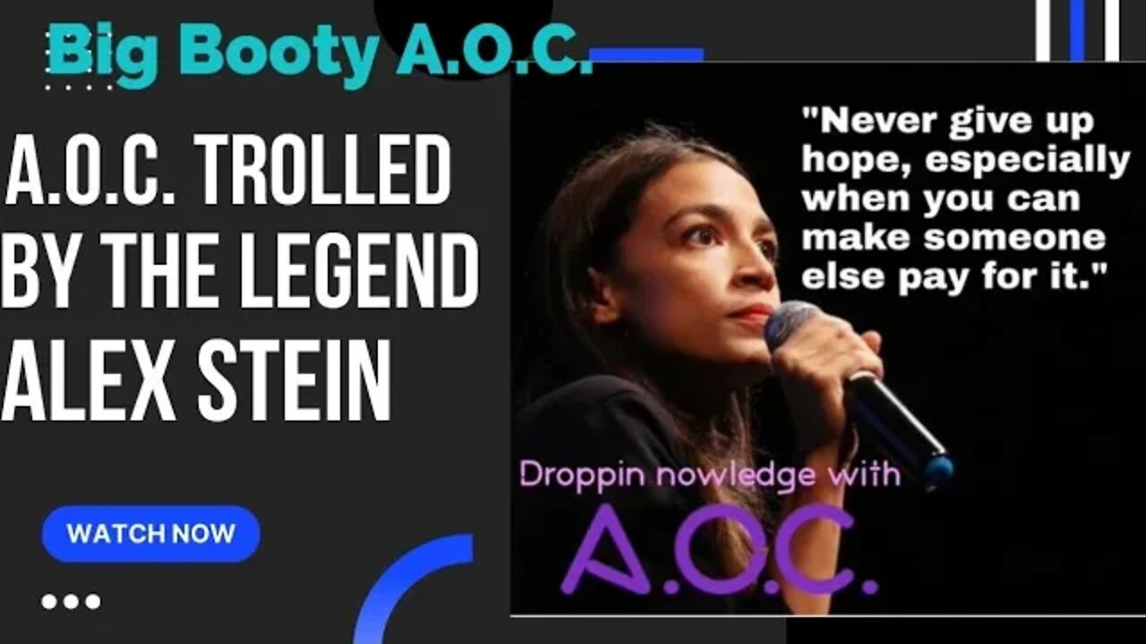 A.O.C. Trolled So Bad #aoc #trump #democrats #abortion @Alex Stein #funny #alexandriaocasiocortez