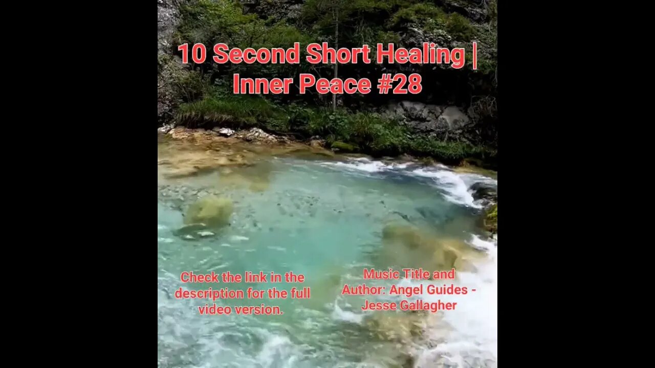 10 Second Short Healing Inner Peace | Meditation Music | Angel Guides | #28 #Meditation #shorts