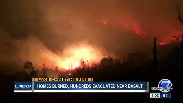 Gov. Hickenlooper tours command centers Friday as Colorado wildfires continue to burn