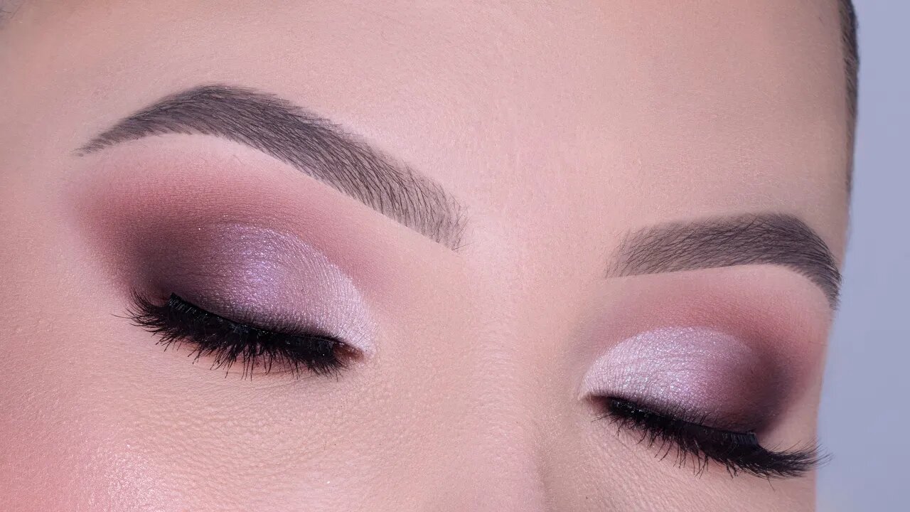 Mauve Cut Crease Tutorial | Soft Glam Eye Look