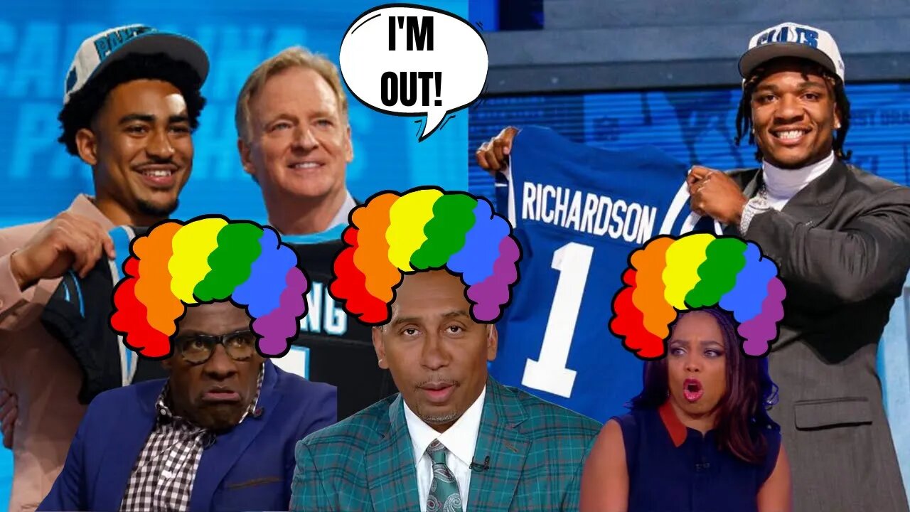 Woke Sports Media TAKES LOSS after 3 BLACK NFL QB's TAKEN in FIRST ROUND! Roger Goodell OUT?!