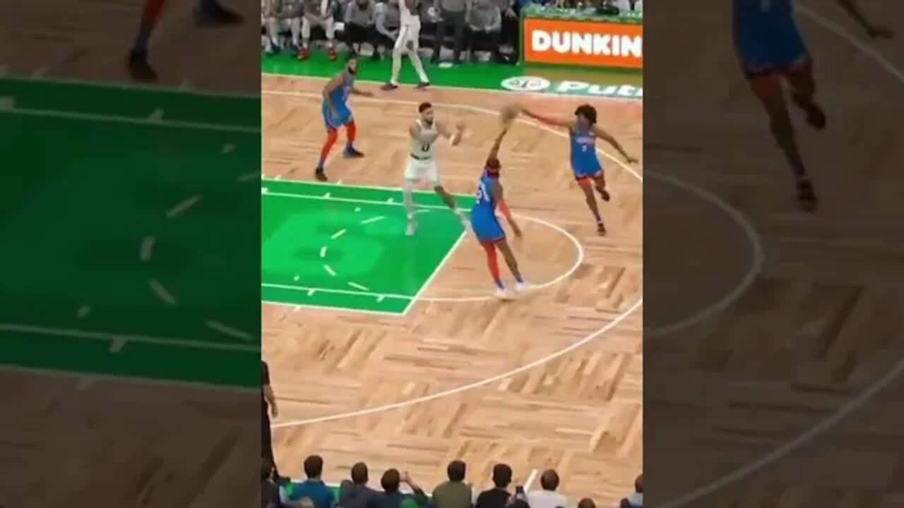 Tatum two handed Jam(Nba Clipz)#shorts