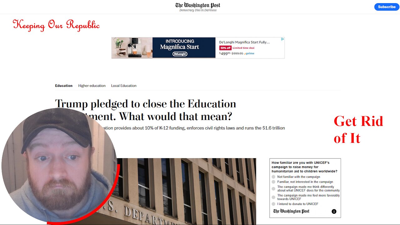 Get Rid of the Department of Education