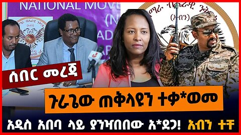 ጉራጌው ጠቅላዩን ተቃ*ወመ | አዲስ አበባ ላይ ያንዣበበው አ*ደጋ | አብን ተቸ || MAR-25-23