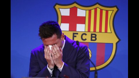 Tearful Lionel Messi Says Goodbye To Barcelona (English Subtitles)