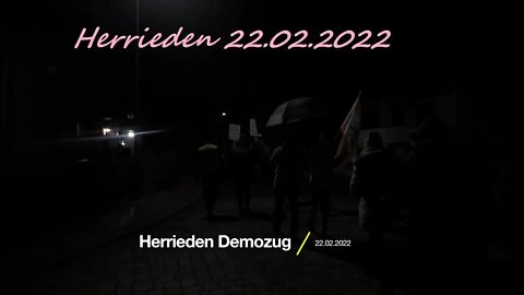 Dienstag Demo Herrieden , 21.02.2022