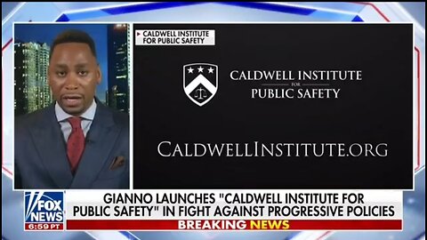 Gianno Caldwell Announces Institute To Fight Against Soros Progressive Policies