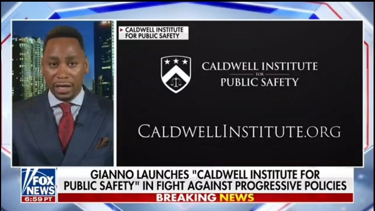 Gianno Caldwell Announces Institute To Fight Against Soros Progressive Policies