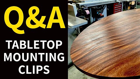 Q&A: Tabletop Mounting Clips