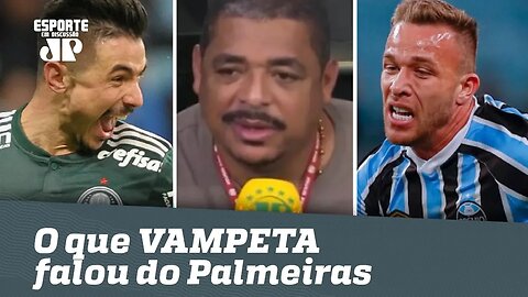 OLHA o que VAMPETA falou do Palmeiras após 2 a 0 no Grêmio!