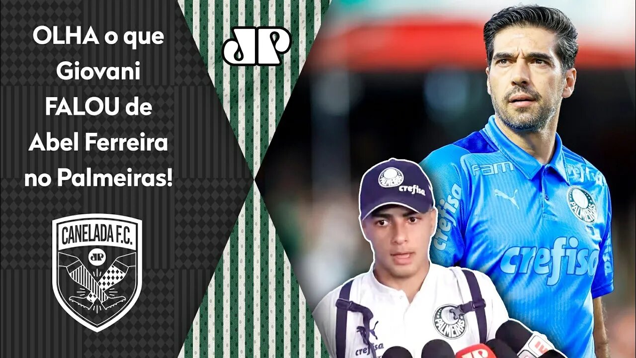 QUE HUMILDADE! "O Abel é um cara que.." OLHA o que Giovani FALOU após Palmeiras 3 x 1 Santos!