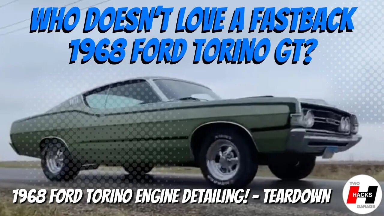 1968 Ford Tornio Engine Detailing! Project Introduction and Partial Teardown on the 351W! #engine