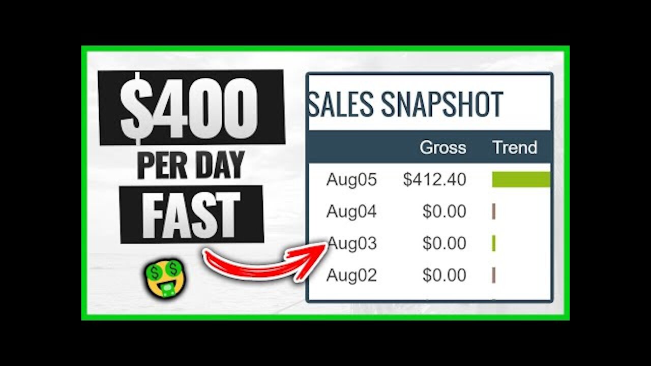 How To Make $400+ PER DAY On Clickbank FAST | Affiliate Marketing For Beginners