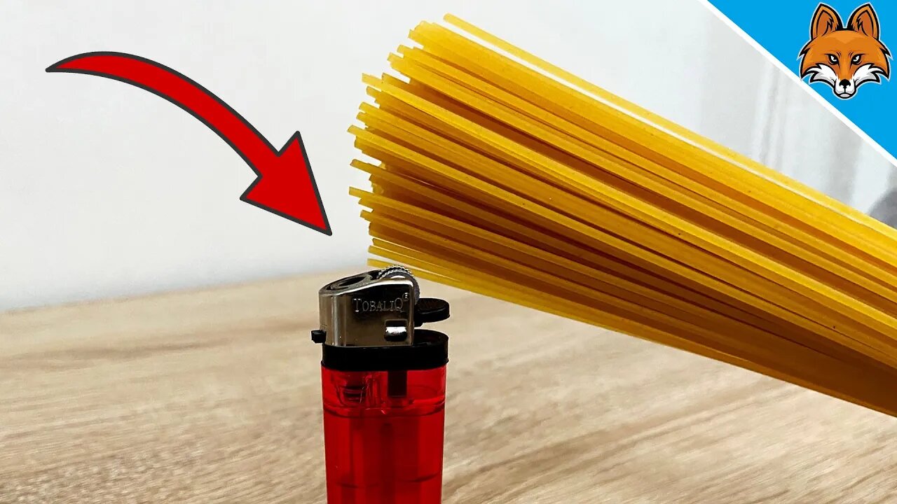 LIGHT a Spaghetti on FIRE and WATCH WHAT HAPPENS 💥 (Amazing) ⚡️