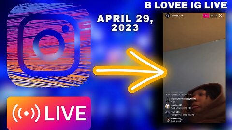 B LOVEE IG LIVE: B Lovee Smacked Annouce New Music For The Fans & Says Free the Oppz (29/04/23)