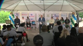 Bucks help dedicate learning place center in Milwaukee