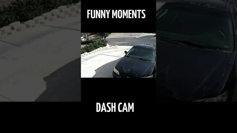 Funny moments Dash Cam #shorts