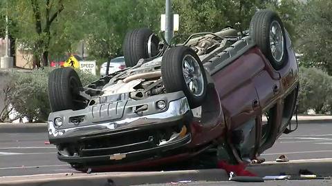 Four-car accident shuts down Stone and Wetmore