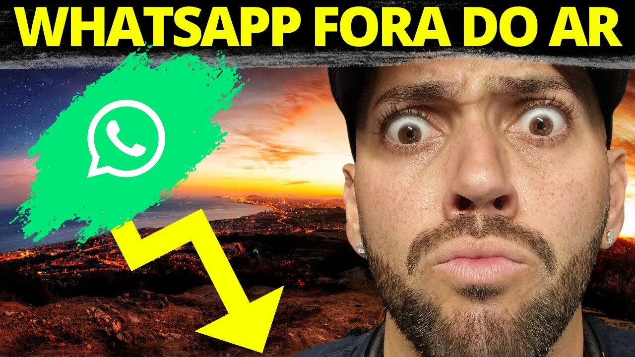 WhatsApp: Fora do Ar