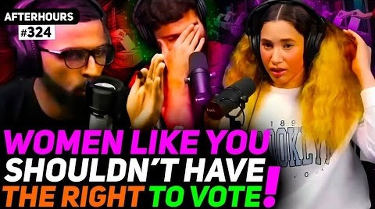 Myron And Special Guest DESTROYS Liberal Feminists On Women Voting Rights