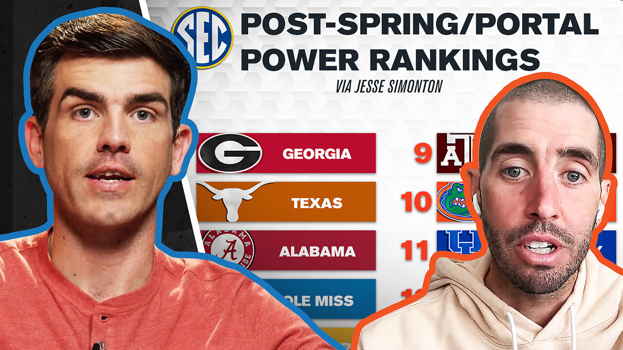 SEC Post-Spring Power Rankings