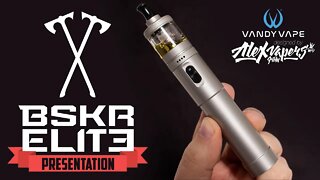 ПРЕЗЕНТАЦИЯ BSKR Elite Kit от Alex from VapersMD & Vandy Vape 🚭🔞