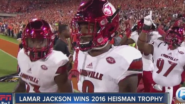 Louisville QB, former Boynton Beach star Lamar Jackson wins 2016 Heisman Trophy