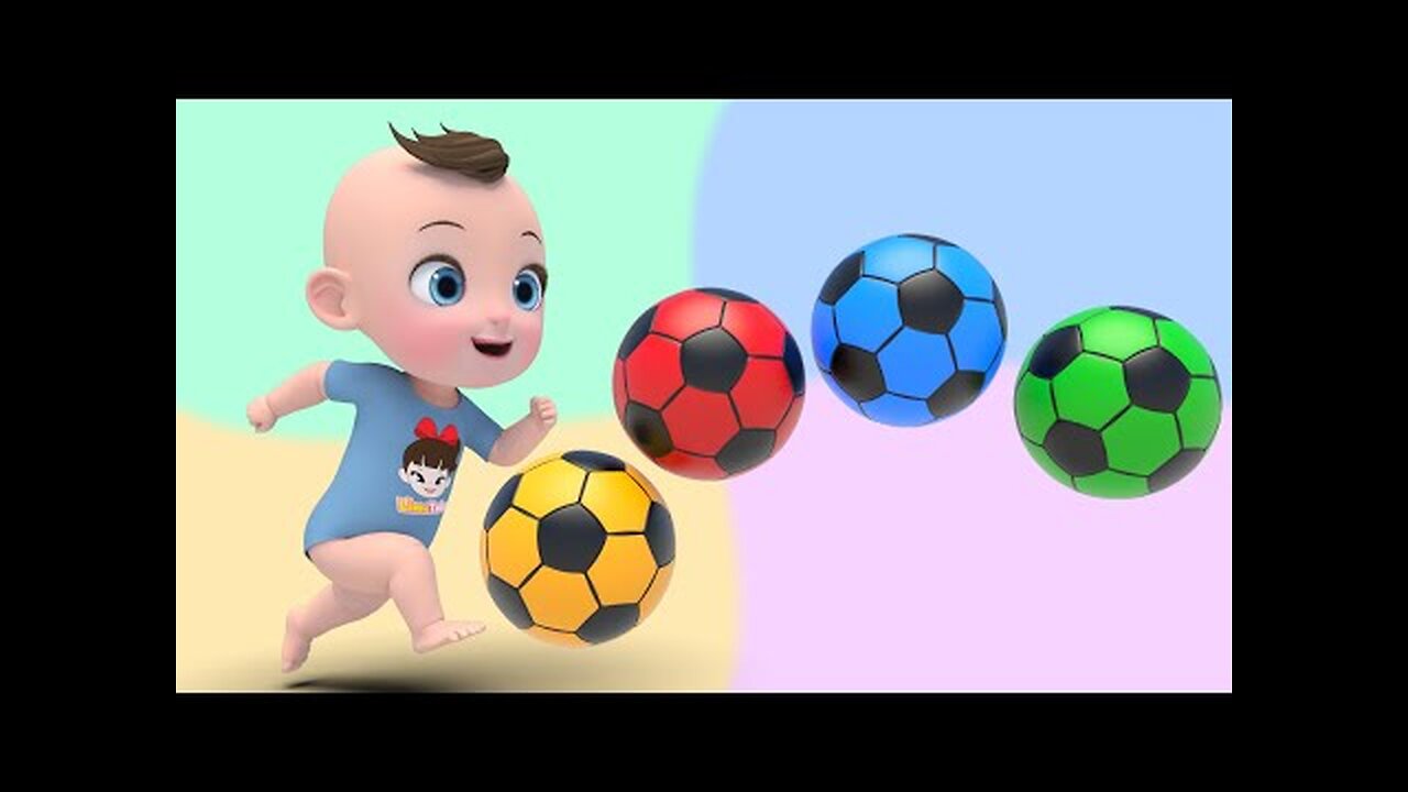 Color Balls & Sing a Song! | Finger Family Nursery Rhymes | Baby & Kids Songs
