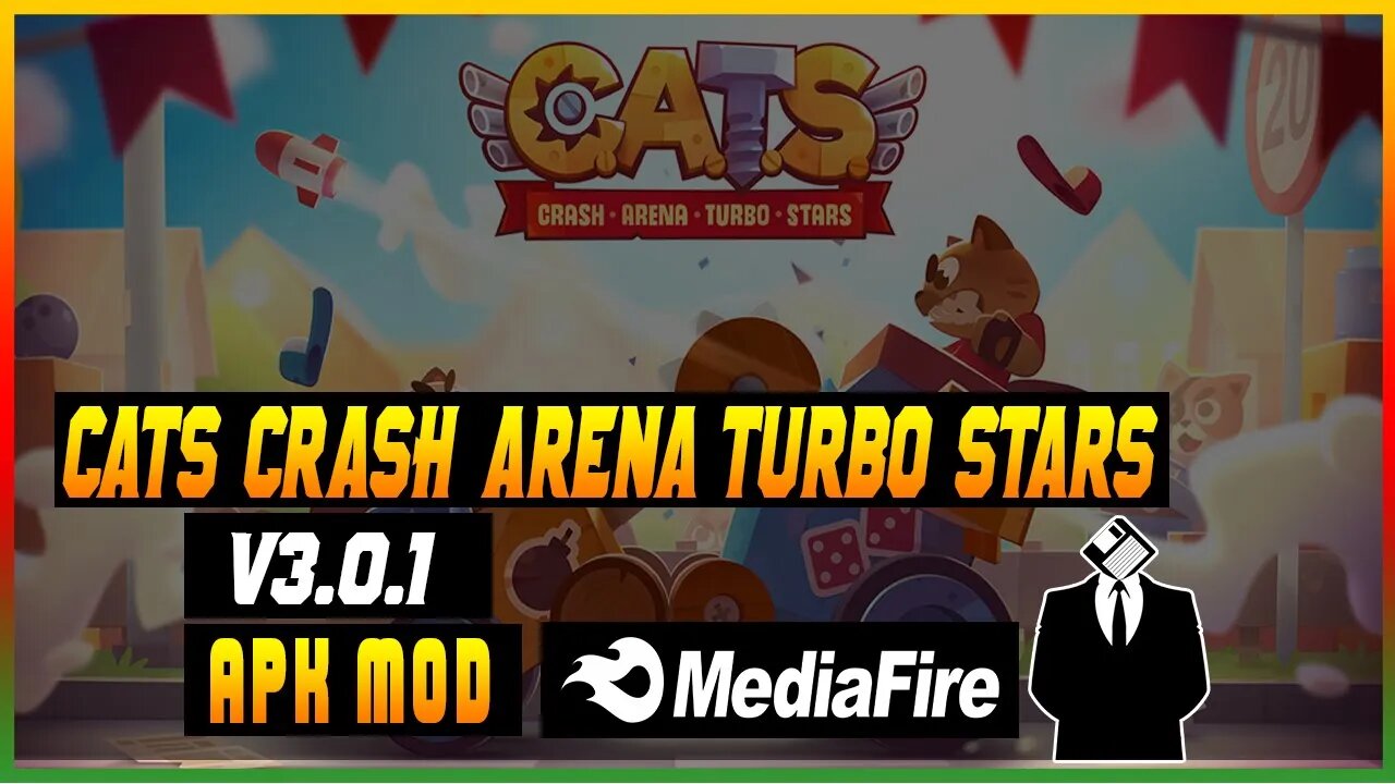 CATS Crash Arena Turbo Stars v3.0.1 Apk Mod [God Mode] - ATUALIZADO