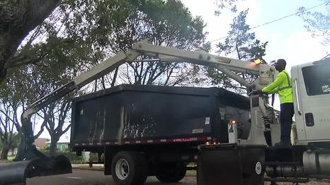 Concerns about debris as crews work to clear mess