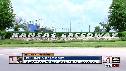 Kansas Speedway owed money by company at center of $800M tax scheme