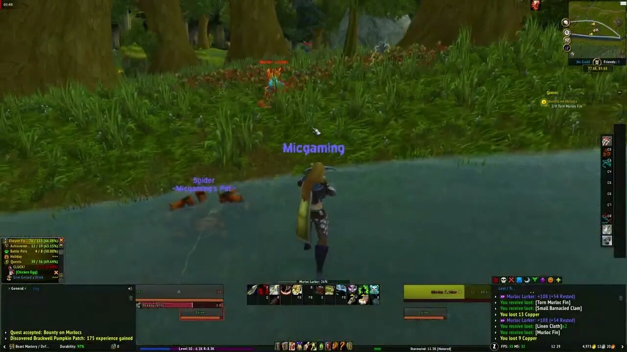 World of Warcraft Bounty on Murlocs