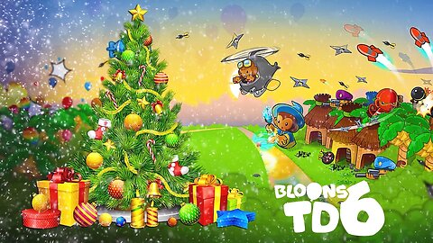 НОВОГОДНЯЯ КАРТА ➤ Bloons TD 6 #YoSquad #NFT