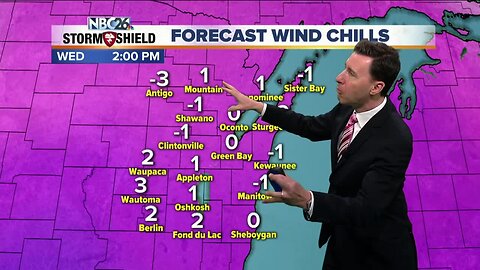 Michael Fish's NBC 26 weather forecast