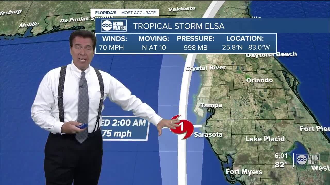 Denis Phillips gives 6 PM update on Elsa