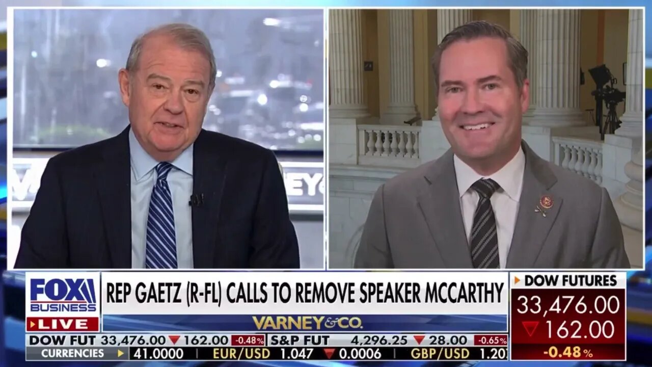 Mike Waltz talks calls to remove Speaker McCarthy