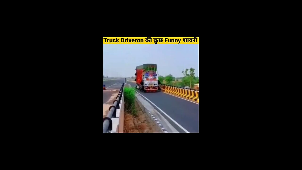 Truck driver in savage mode🤣🤣🤣