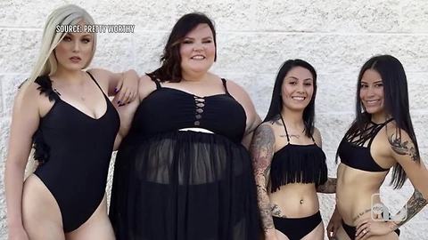 Pretty Worthy to launch swimsuit campaign promoting beauty at every size